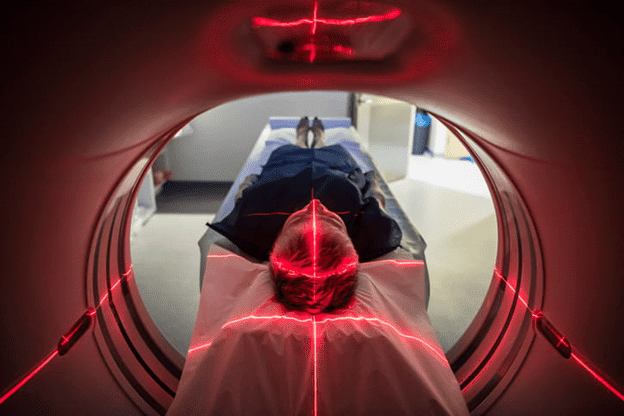 Adult Receiving Ct Scan