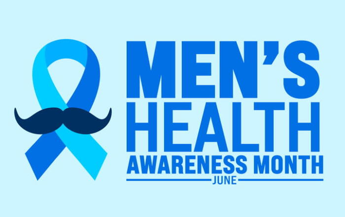 A Graphic For Men’s Health Month In June.