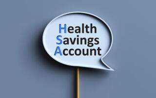 A Thought Bubble That Reads &Quot;Health Savings Account.&Quot;